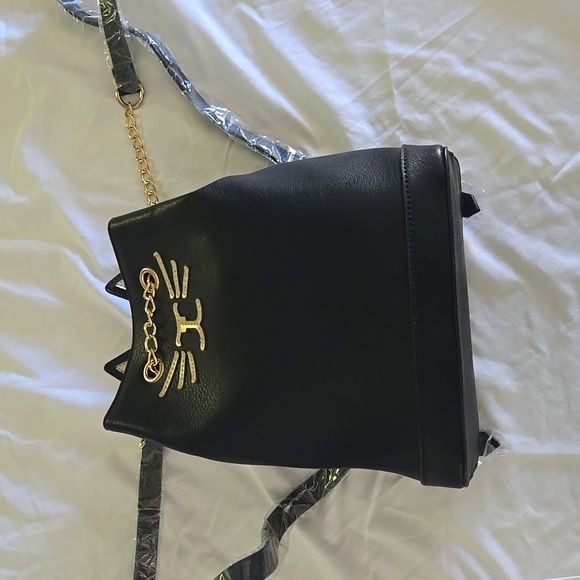 Black Cat Design Backpack - Picture 1 of 1